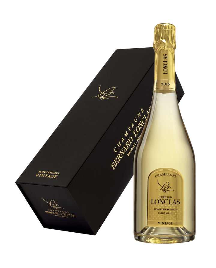 BERNARD LONCLAS Vintage Blanc de Blancs 2015 Extra Brut with giftbox